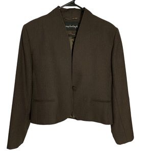 Giorgio Saint Angelo Pure New Wool Womens Blazer. Size 12